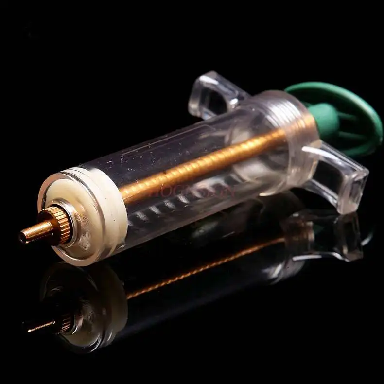 Plastic Syringe 30ml Copper Tip Syringe Syringe Teaching Equipment Teaching Equipment