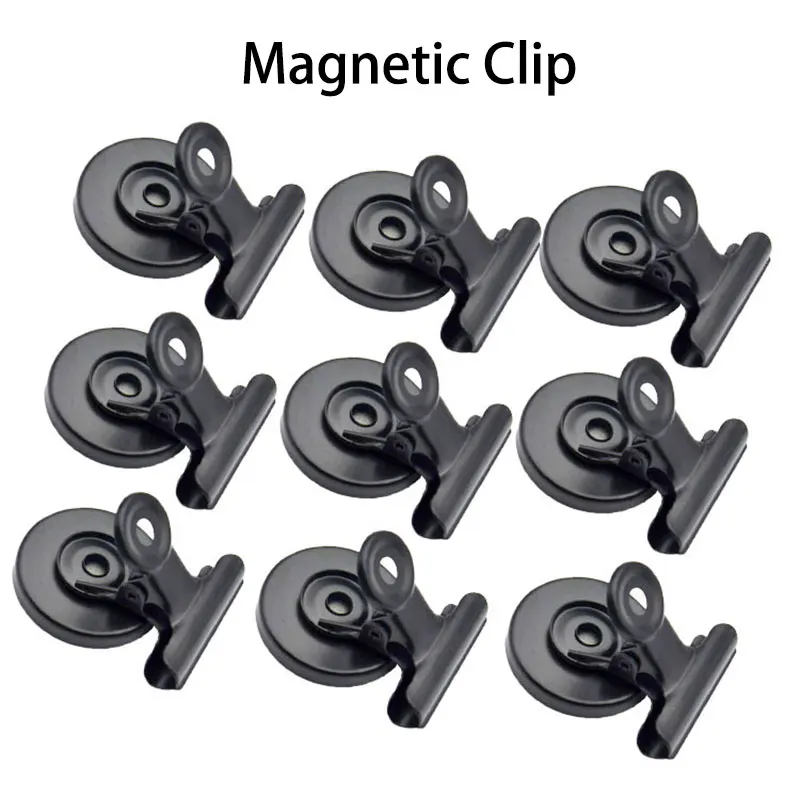 10/20/50pcs Fridge Magnets Refrigerator Magnets Magnetic Clips Heavy Duty Detailed List Display Paper Fasteners on Home& Office