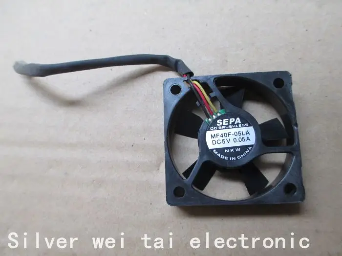 SEPA cooling Fan 5V 0.06A MF40F-05LA Ultra-quitet Fan 4010 40x40x10mm 4cm