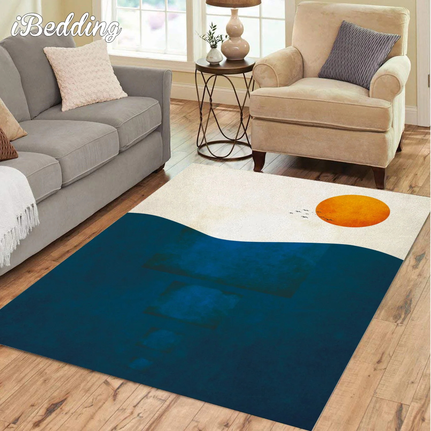 Abstract Carpet Living Room Rugs Landscape Tone Lounge Rug Entrance Door Mat Floor Bedroom Hallway Decoration