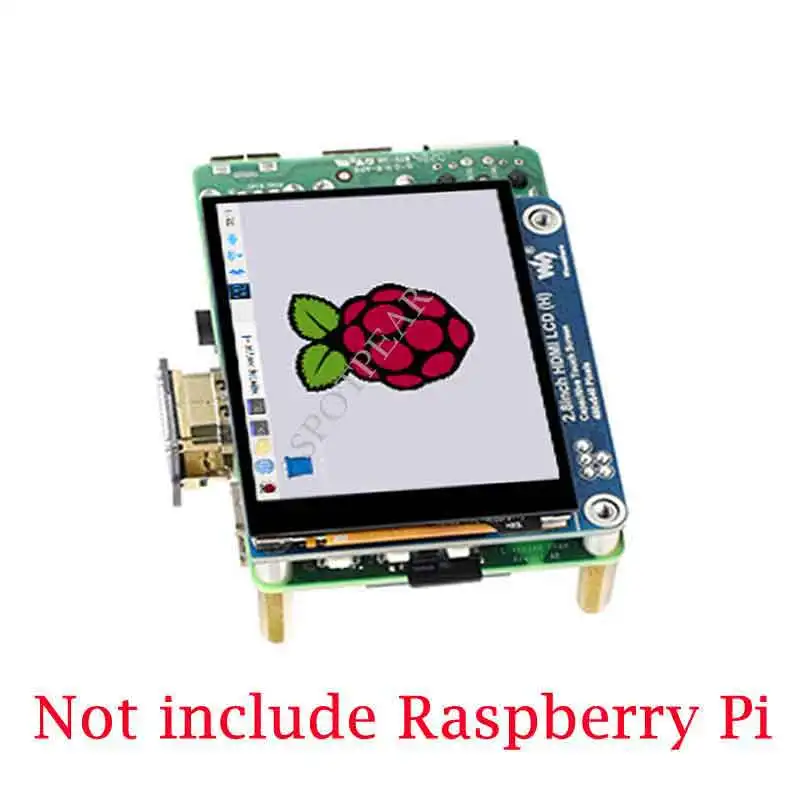 Raspberry Pi LCD 2.8 polegadas HDMI Display 480 × 640 Tela de toque capacitiva de alta resolução de 2,8 polegadas compatível com HDMI