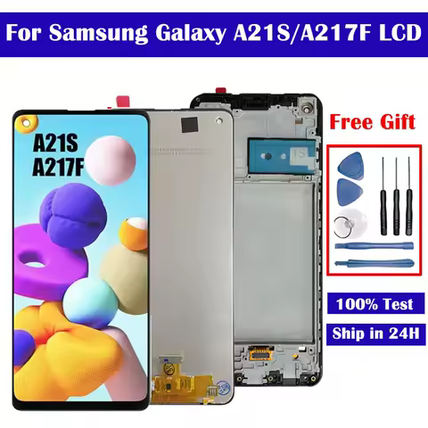 6.5" For Samsung A21s LCD A217 A217F LCD Screen With Touch Screen Digitizer For Samsung A21s SM-A217F/DS Display