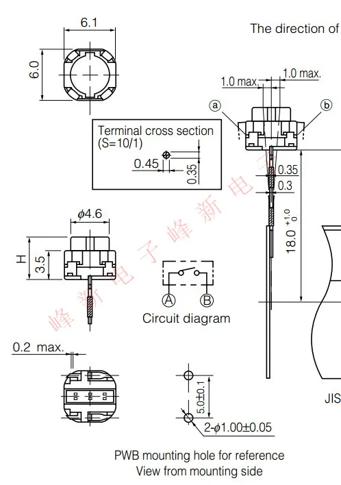 5pcs Free Freight Japan's Silent Switch Waterproof And Dustproof Buttons Mini Micro Mute Reset Light Touch Switch