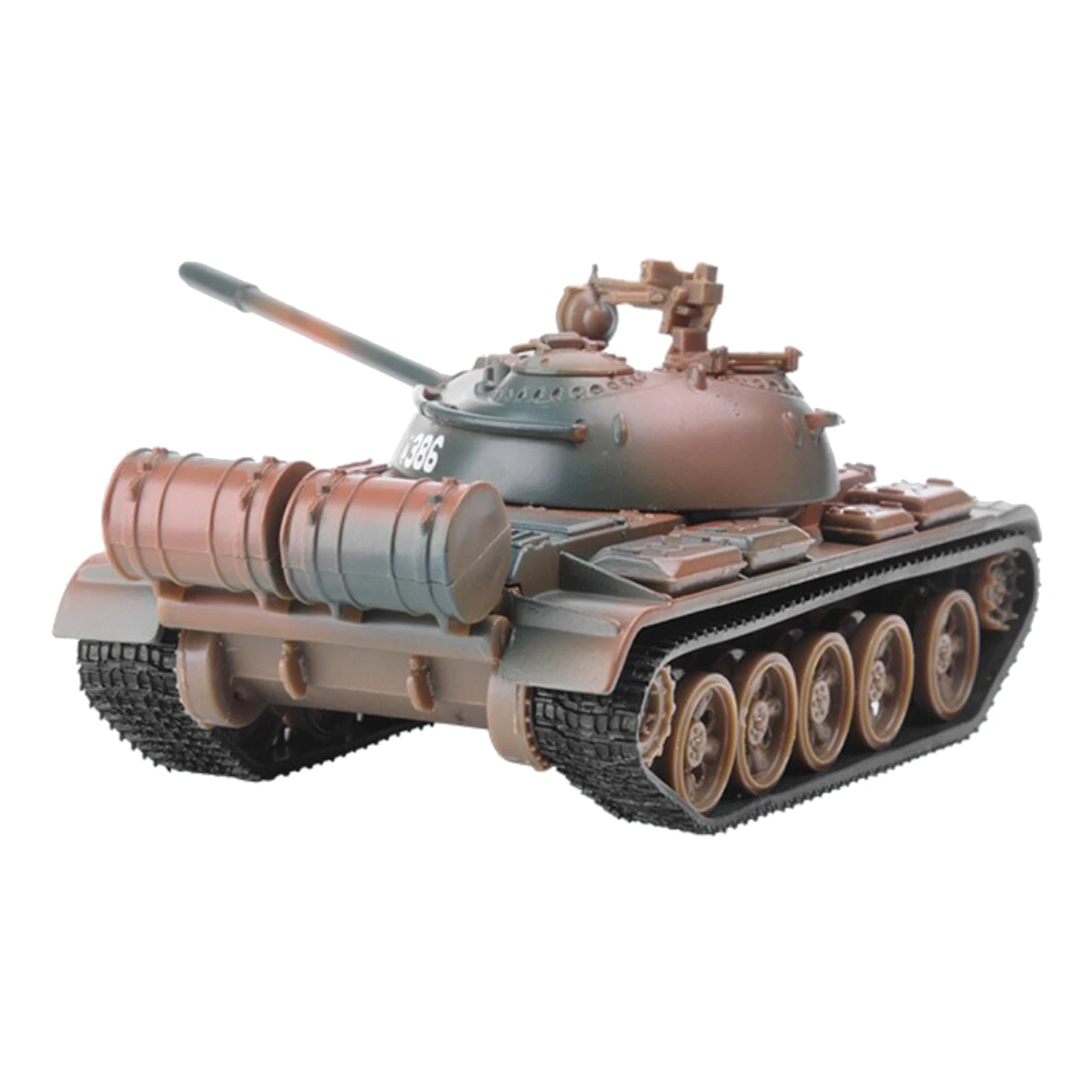 Diecast 1:43 T55 Tank Model Building Kit 3D Puzzles Battle Tank Model Kit DIY Table Decoration