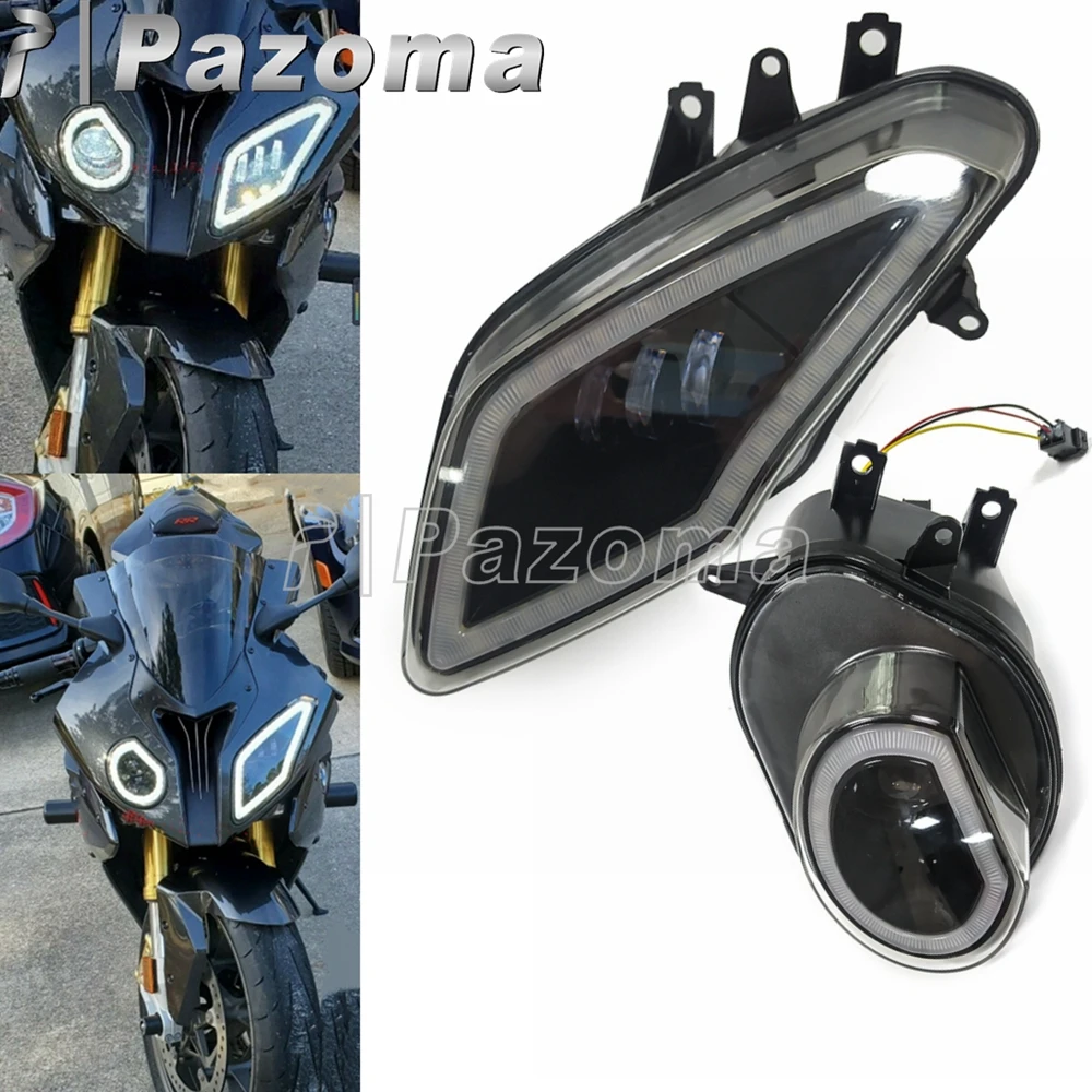 

12V Waterproof Plug Play LED Headlight Assembly Replacment Headlamp For BMW S1000RR S 1000 RR 2009 2010 2011 2012 2013 2014