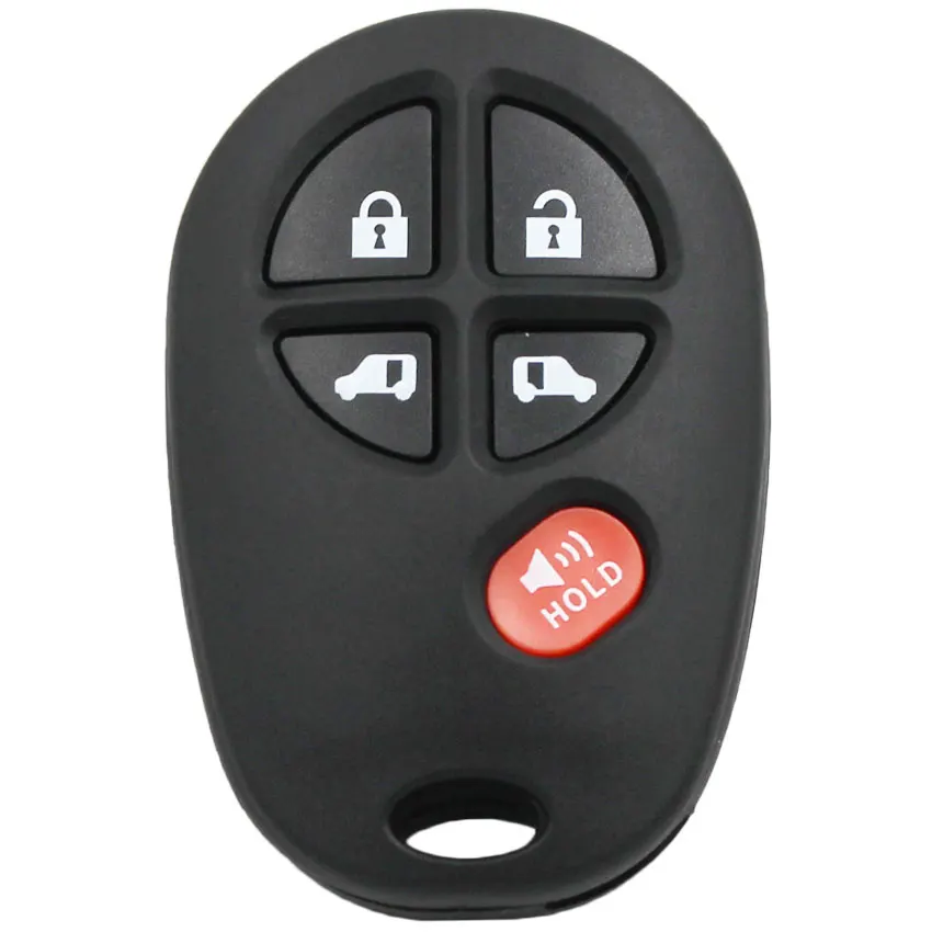 3/4/5/6 Buttons Remote Control Key Fob Shell for TOYOTA Highlander Sequoia Sienna Tacoma Tundra Avalon Solara GQ43VT20T