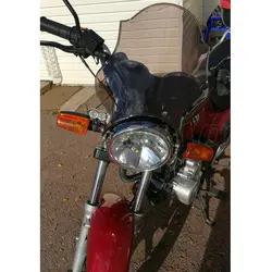 Windshield Windscreen Screen For 1980 - 2017 Suzuki GN125 GN125E GN250 GN400 GN 125 250 400 E U Headlight Side Mounting Bracket