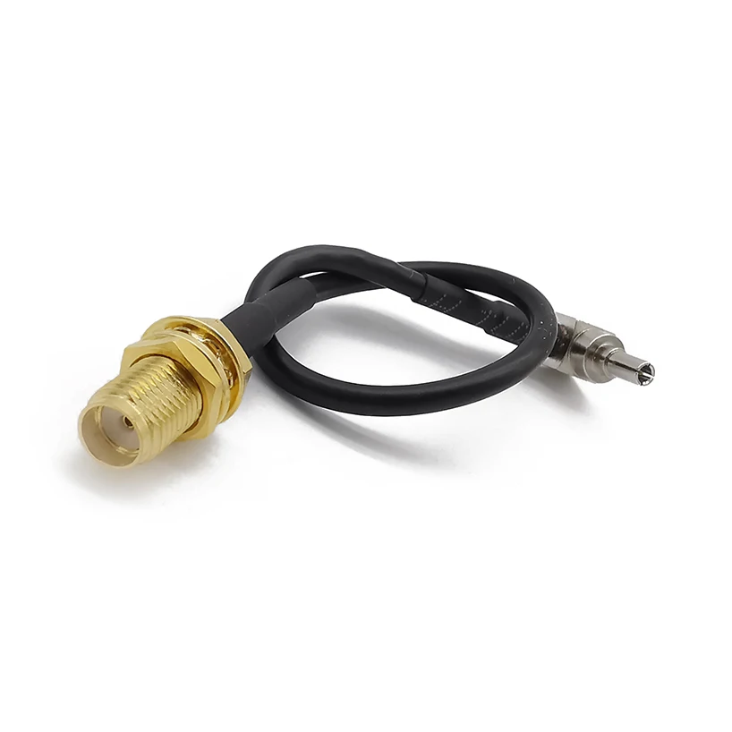 ALLiSHOP crc9 to sma RG174 pigtail cable 0-3GHz sma female sockets connector to crc9 adapter For HUAWEI PCI wifi router Modem