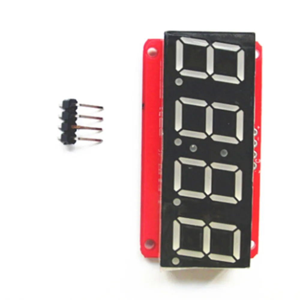 Free  shipping   Good quality red pcb board  7-Segment Backpack 4-Digit   digital tube 0.56 inch LED module