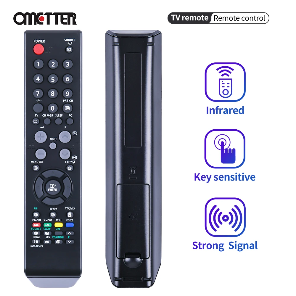 삼성에 적합한 TV 리모컨 LE40N8 LE40N87BD LE40N87BDX LE40N87BDX/XEU LE46N7 LE46N71B LE46N71BX LE46N73BD BN59-00507A, 신제품
