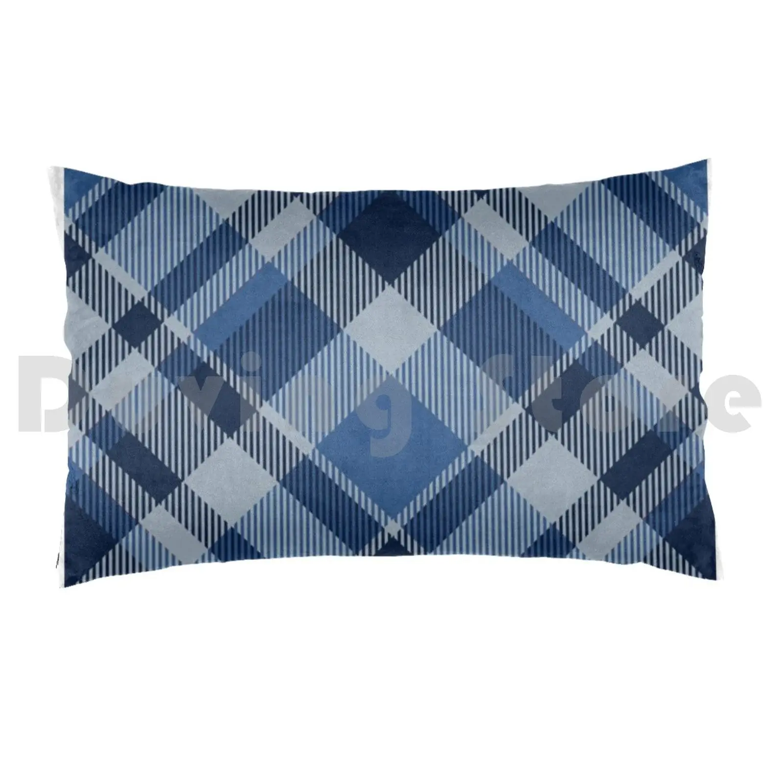 Tartan Scotland Pillow Case DIY 50*70 Tartan Scottish Outlander Black Scotland Clan Red Sassenach Scot Scots