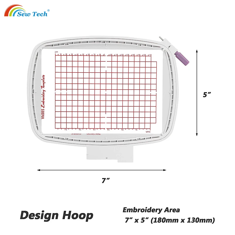 Sew Tech Embroidery Design Hoop for Husqvarna Viking Designer Diamond Deluxe Royal Ruby Topaz 25 20, Sewing Machine Part Frames