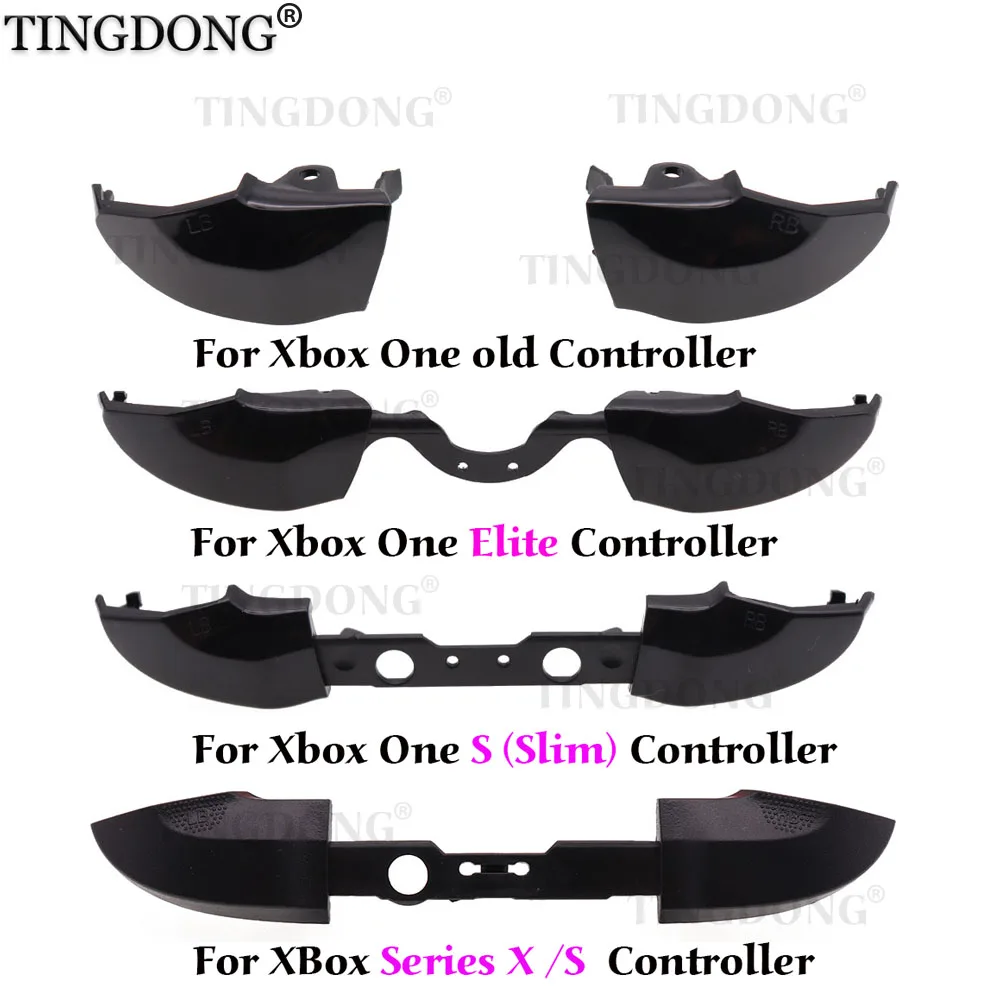 

30pcs For Xbox Series X S Controller RB LB Bumper Trigger Button Mod Kit Middle Bar Holder For Xbox One Slim S Elite