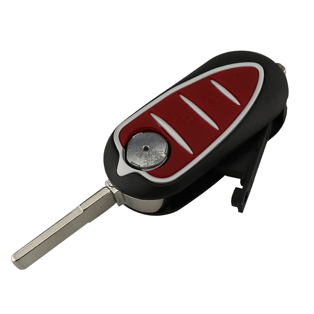 YIQIXIN For Alfa Romeo Mito Giulietta 159 GTA Remote Car Key Shell Box 3 Button blade Folding Smart Key Fob Cover Case