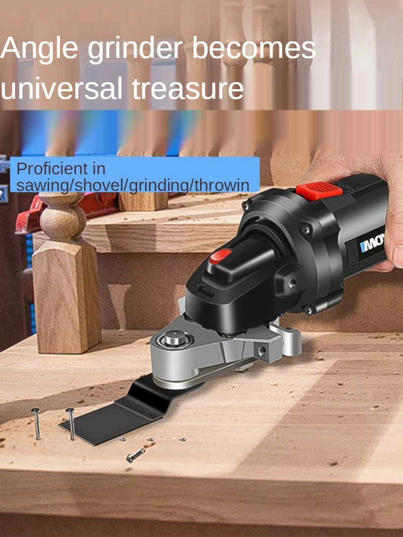 220V Angle Grinder Changed To Wanyongbao Multifunctional Electric Trimming Machine Changed To Cutting Machine Woodworking Tools