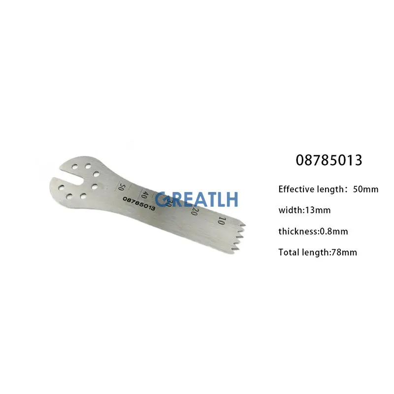 Stainless Steel Bone Cutting Oscillating Saw Orthopedic Bone Saw Blade Veterinary Instruments Orthopedics