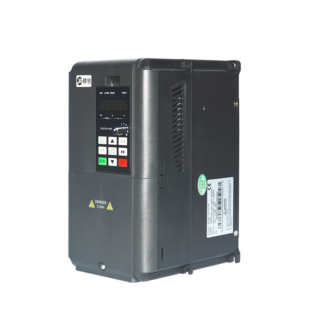 4.0KW 5.5KW Inverter VFD Variable Frequency Converter Drive Adjustable Speed 220V 380V for 2.2KW 3KW 5500W CNC Spindle Motor