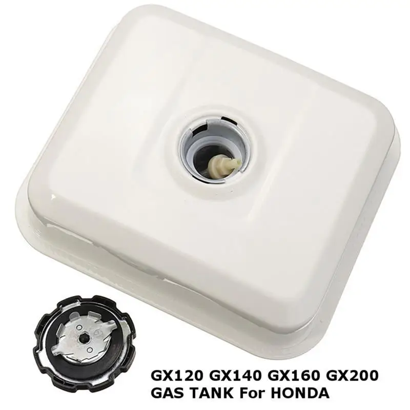 1 Set ATV Engine Gas Tank 3L Fuel Tank Engine Cap Filter White For Honda GX120 GX140 GX160 GX200 ATV Quad Go Kart Gas Engine