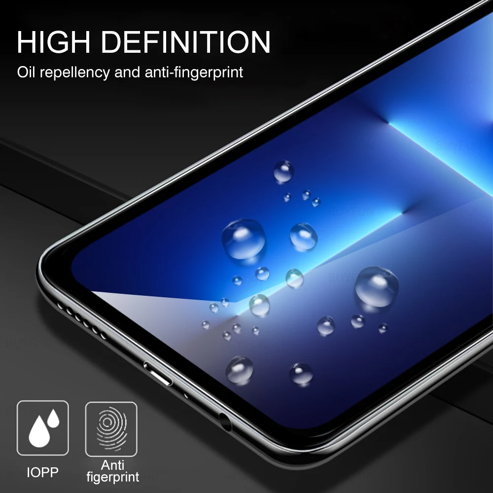 3PCS Full Cover Tempered Glass For iPhone 13 Pro Max Protection Glass For iPhone13 Pro Max Aifon 13Pro 13 Mini Screen Film Cover