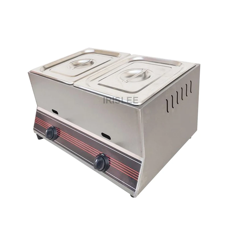 

Double-tank Table Top Deep Fryer Gas Commercial Kitchen Equipment Gas Fryer