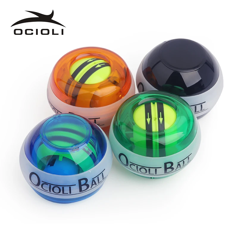 Power Wrist Ball Arm Trainer Gyroscope Wrist Ball Gyroscope Strengthener Ball Wrist Strengthener Ball Gym Fitness Equipment