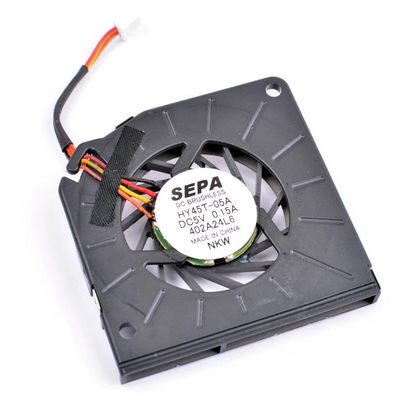 

HY45T-05A 4.5cm 45mm 45x45x5mm thickness 5mm DC5V 0.15A 3 wires 4 wires for tablet / laptop / handheld device / projector