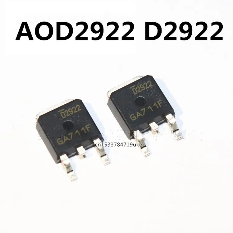 5 peças/aod2922 7a100v to251 d2922