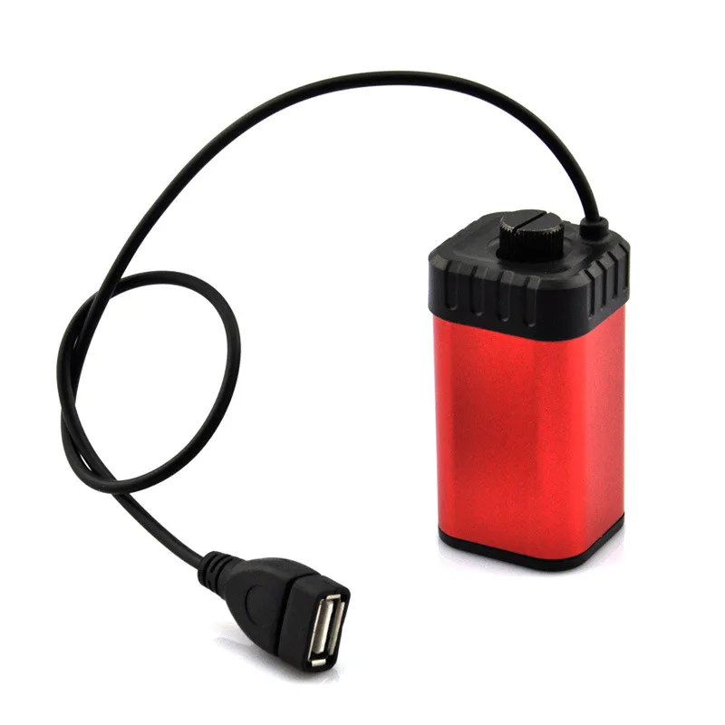 Waterproof Aluminum Alloy Storage Case Holder Box For 4X AA Battery Pack Case USB Power Bank For Bike Bicycle