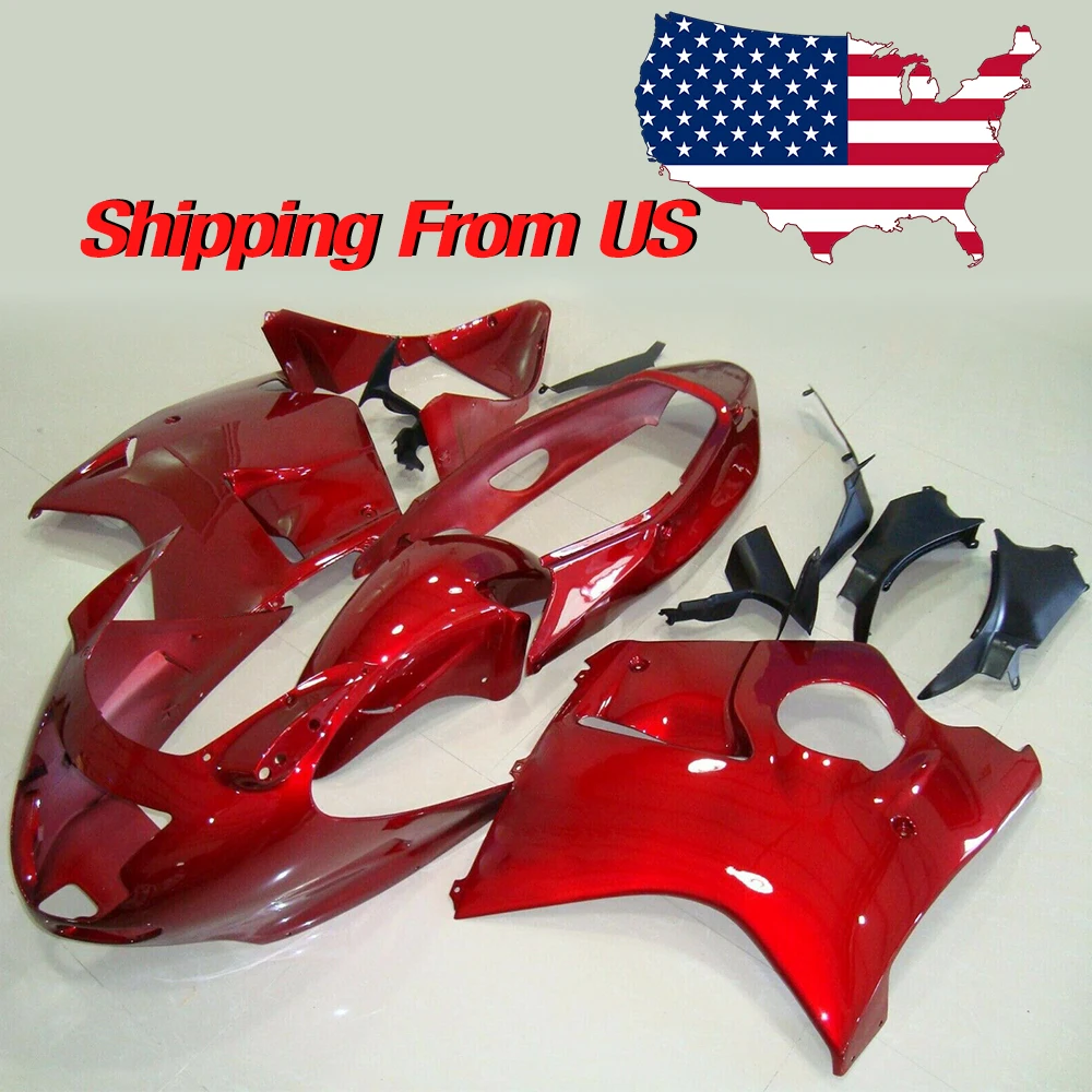 Motorcycle Candy Red Complete Fairing Bodywork Injection Kit for Honda CBR1100XX BlackBird 1996-2007 2002 2003 2004 2005 2006