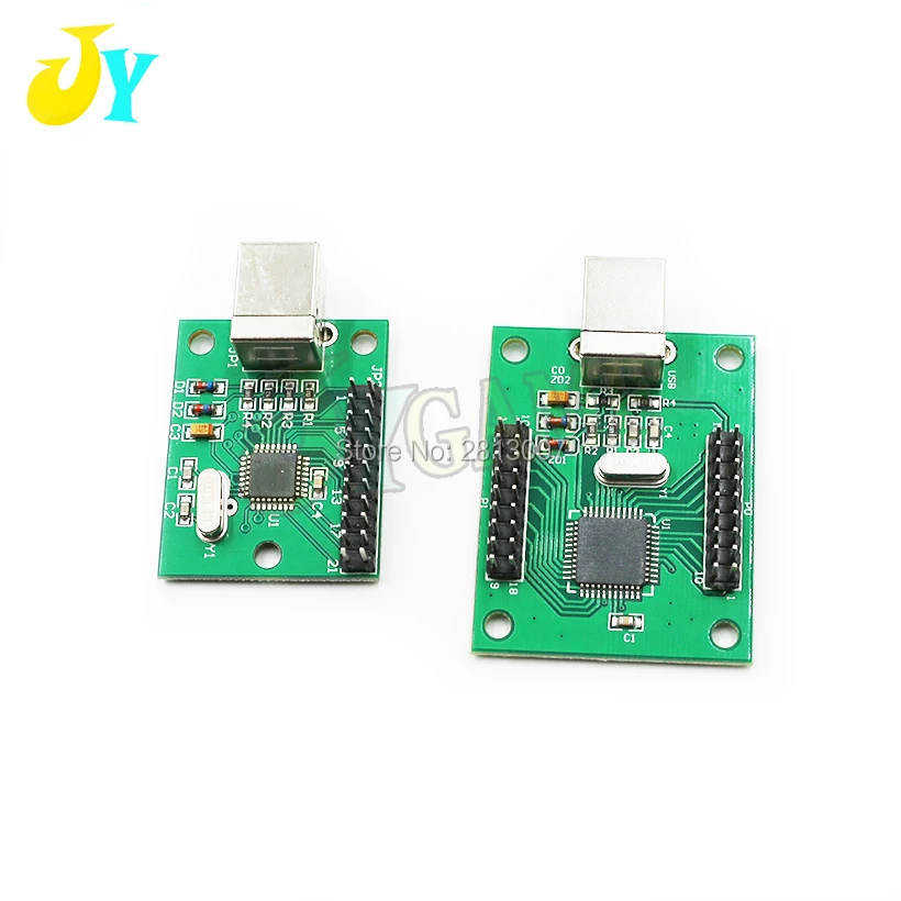 USB To PC PS3 Encoder 2 Player Interface Arcade Game MAME Multicade Keyboard Joystick Button Controller PCB Board