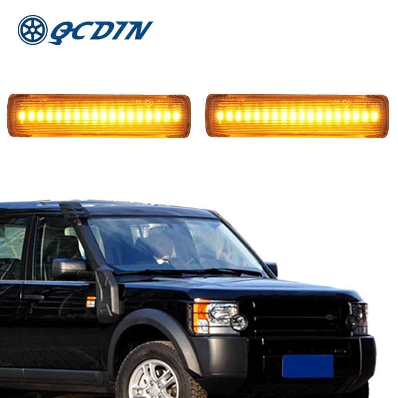 

QCDIN For Land Rover Side Discovery3 2005-2008 Marker Light Turn Signal Light For Range Rover Sport 2006-2013 Turn Signal Light