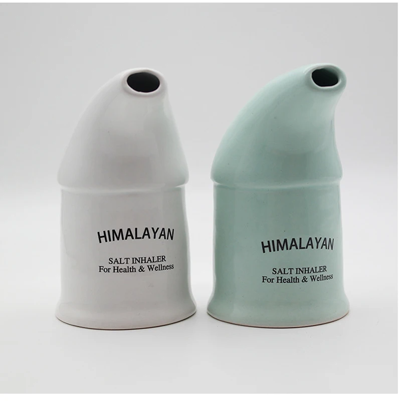 Himalayan Salt Breathing Bottle Salt Inhaler with 300g 3-5mm Natural Himalayan Saltmines Sterilize relieves Breathing Distress