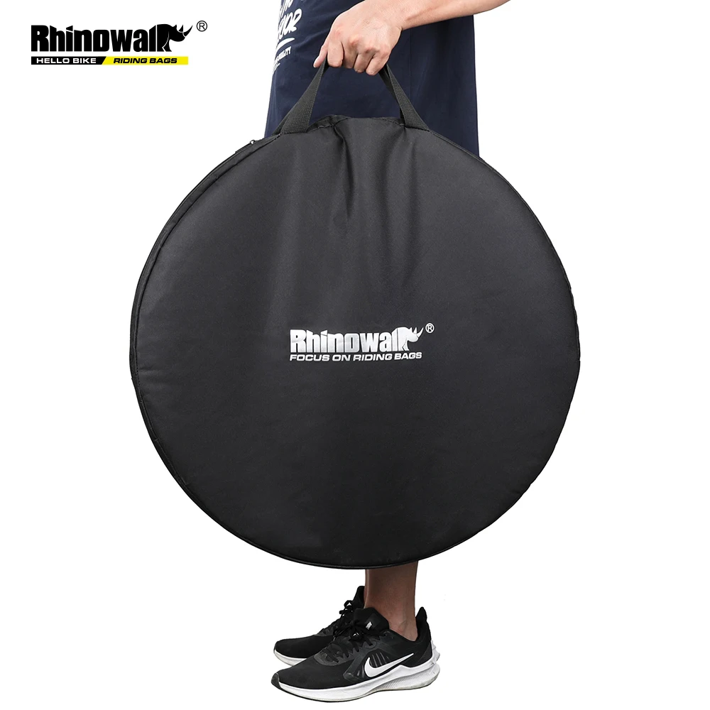 Rhinowalk 19L Mountain Road Bike Wheel Travel Case 26-29 inch Transport Bag Bicycle Wheel Carry Bags Bike Wheel Cover Bag