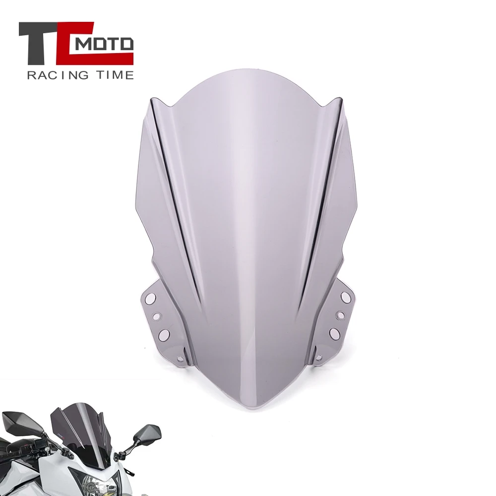 Motorcycle Fly Screen Windshield Windscreen For Kawasaki Ninja 250SL 250 SL NINJA250SL 2017 2018 2019 2020 2021 Wind Deflector