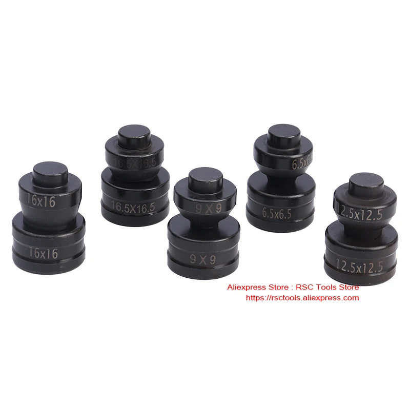 1Pc Hydraulic  Punching Square Die for CH-60 Hydraulic Punching Machine Steel Plate/Iron Sheet/Copper Busbar Hole Puncher Die