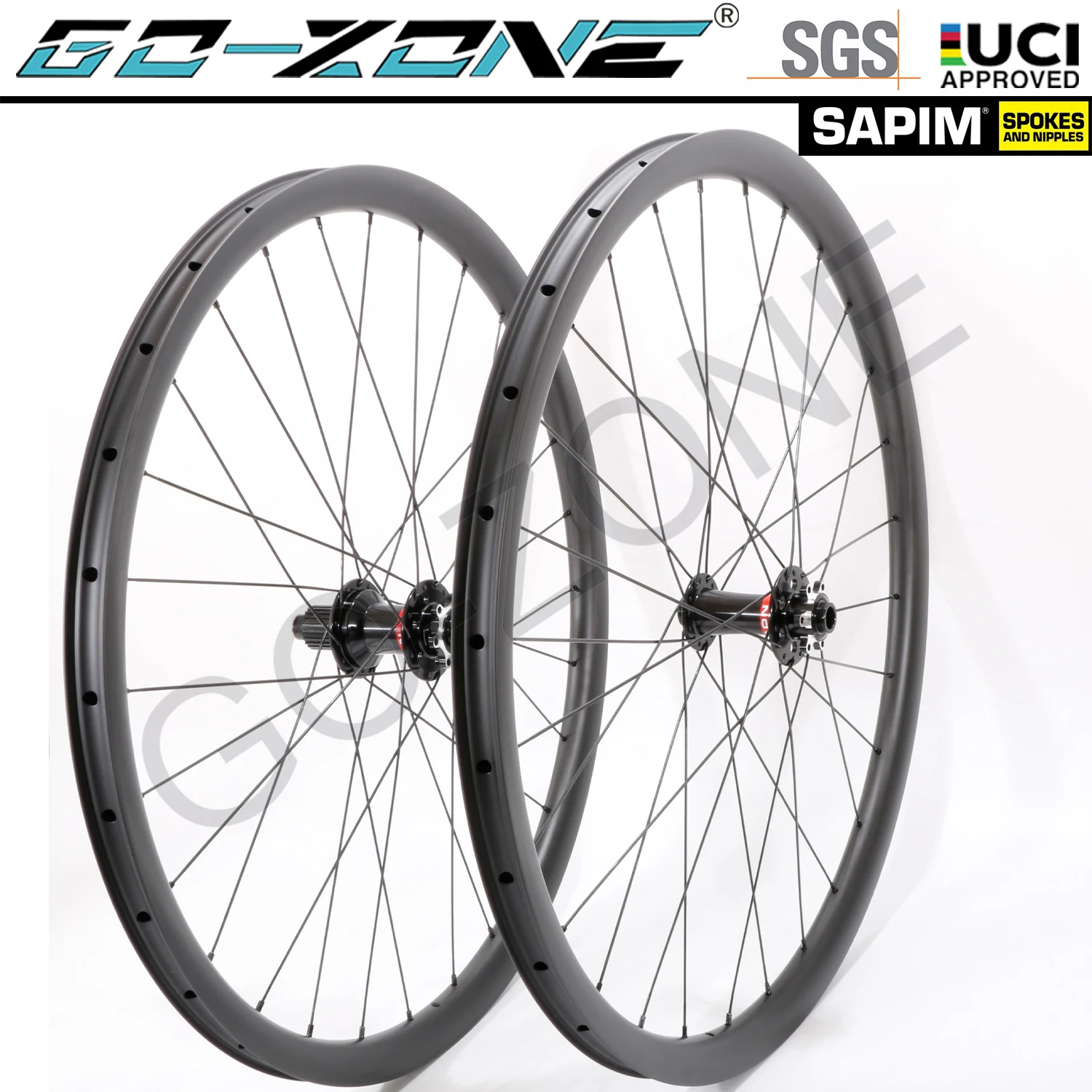 

Light Carbon MTB Wheels 29er Sapim Micro Spline 12s UCI Quality Clincher Tubeless Novatec Shiman0 MS 12s Boost MTB Wheelset 29