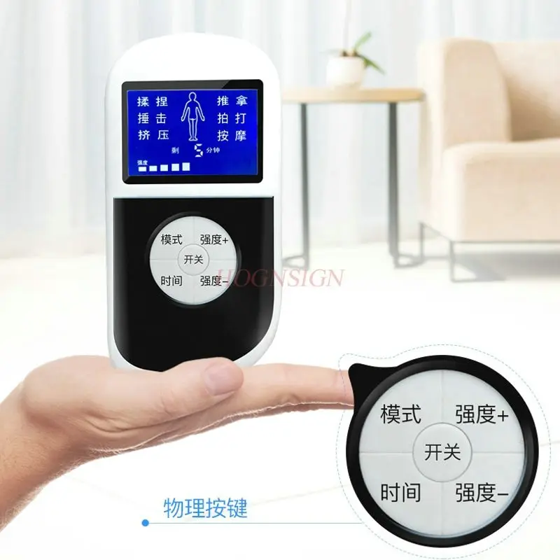 Electro Estimulador Massage Instrument Meridian Physiotherapy Equipment Acupuncture Massager Digital Massageador Body Neck