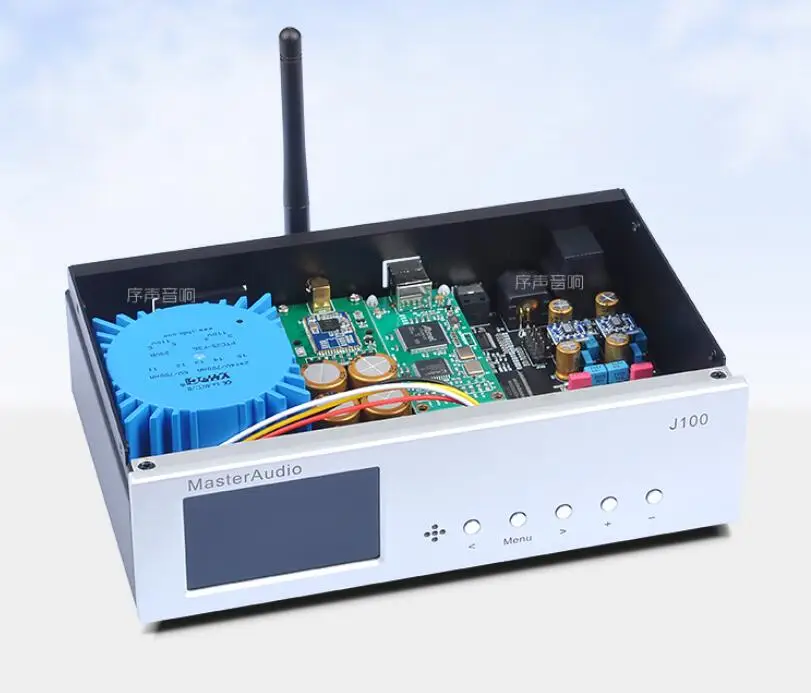 J100  Multi function audio USB Bluetooth DSD512 hard decoding hifi coaxial fiber lossless DAC decoder