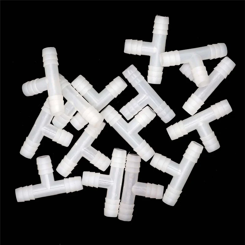 500 Pcs Tee Style 9.5Mm Rabbit Nipple Pipes Poultry Drinking Water System Drinking Fountain Tools