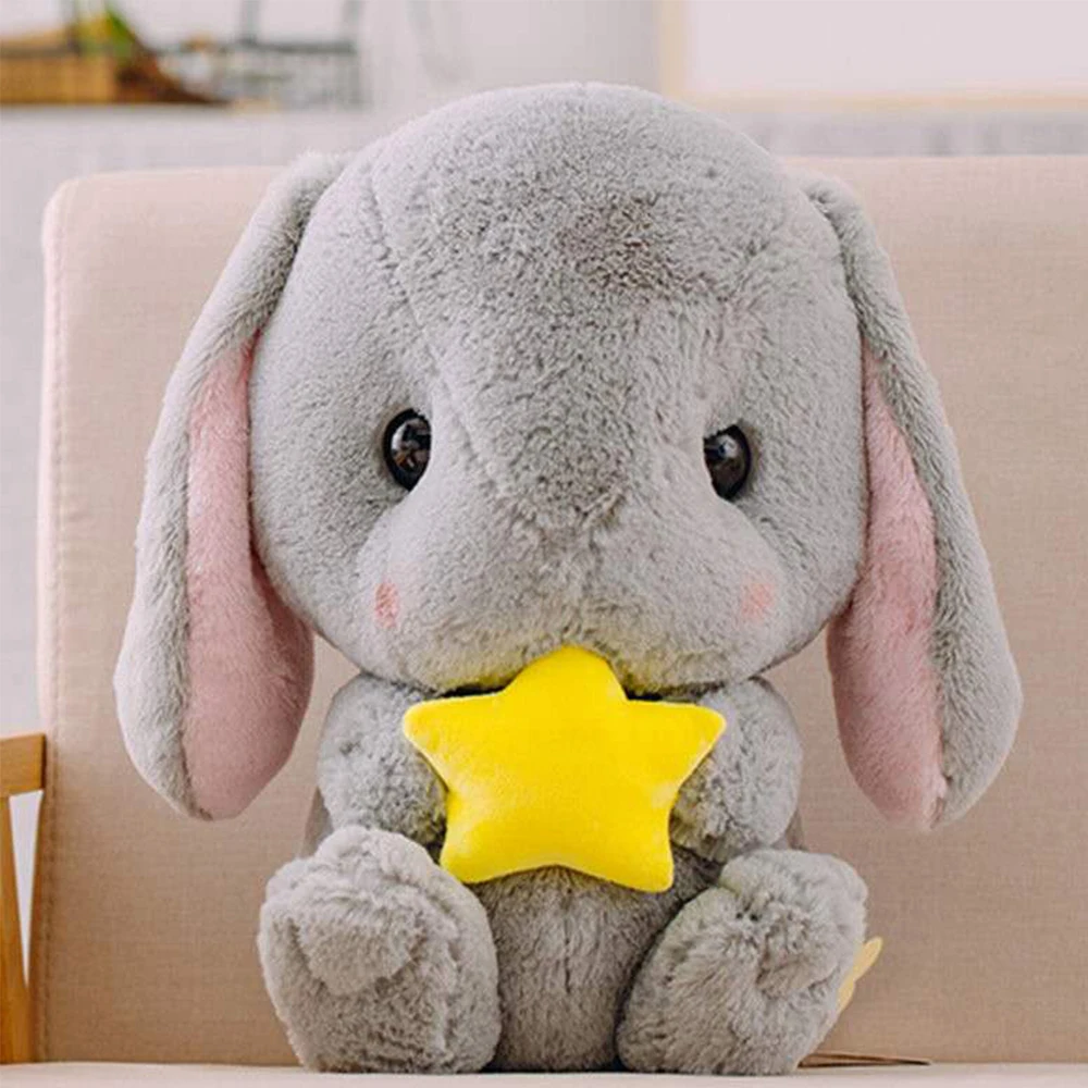 22CM Cute Stuffed Rabbit Plush Soft Bunny Toys for Girls Kids Pillow Doll Bunny Children Baby Accompany Sleep Appease Toy Gifts