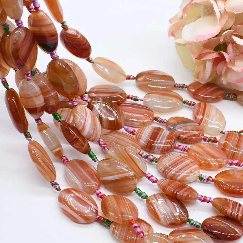 2 strands Smooth irregular Natural Sardonyx Red Agate Faceted Irregular For Necklace Bracelets Jewelry Making DIY 15