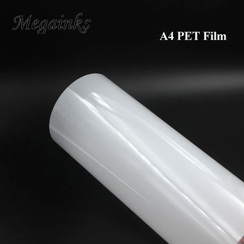 100PC A4 Textile T-Shirt Printing Hot Peel DTF PET Transfer Film For Epson L1800 L805 1390DTF Printer