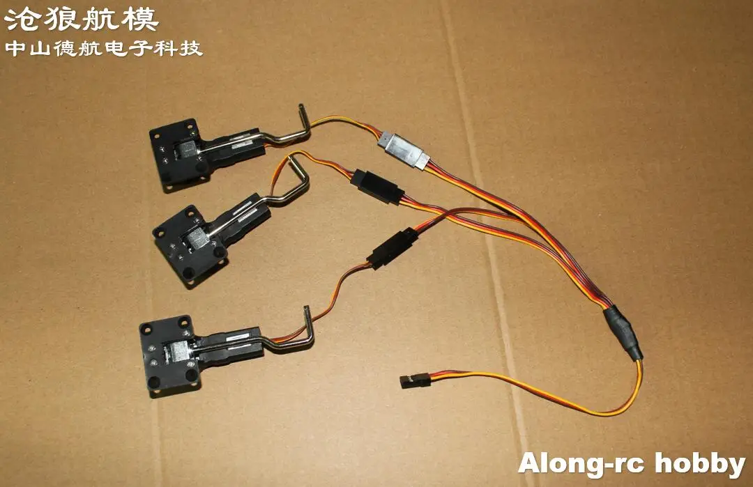 Fil Y 1 à 3 (150 + 150mm), 5 pièces, pour trois Servos ou train d'atterrissage rétractable, bricolage, avion RC, modèle de loisir, lien d'avion, pièce de rechange
