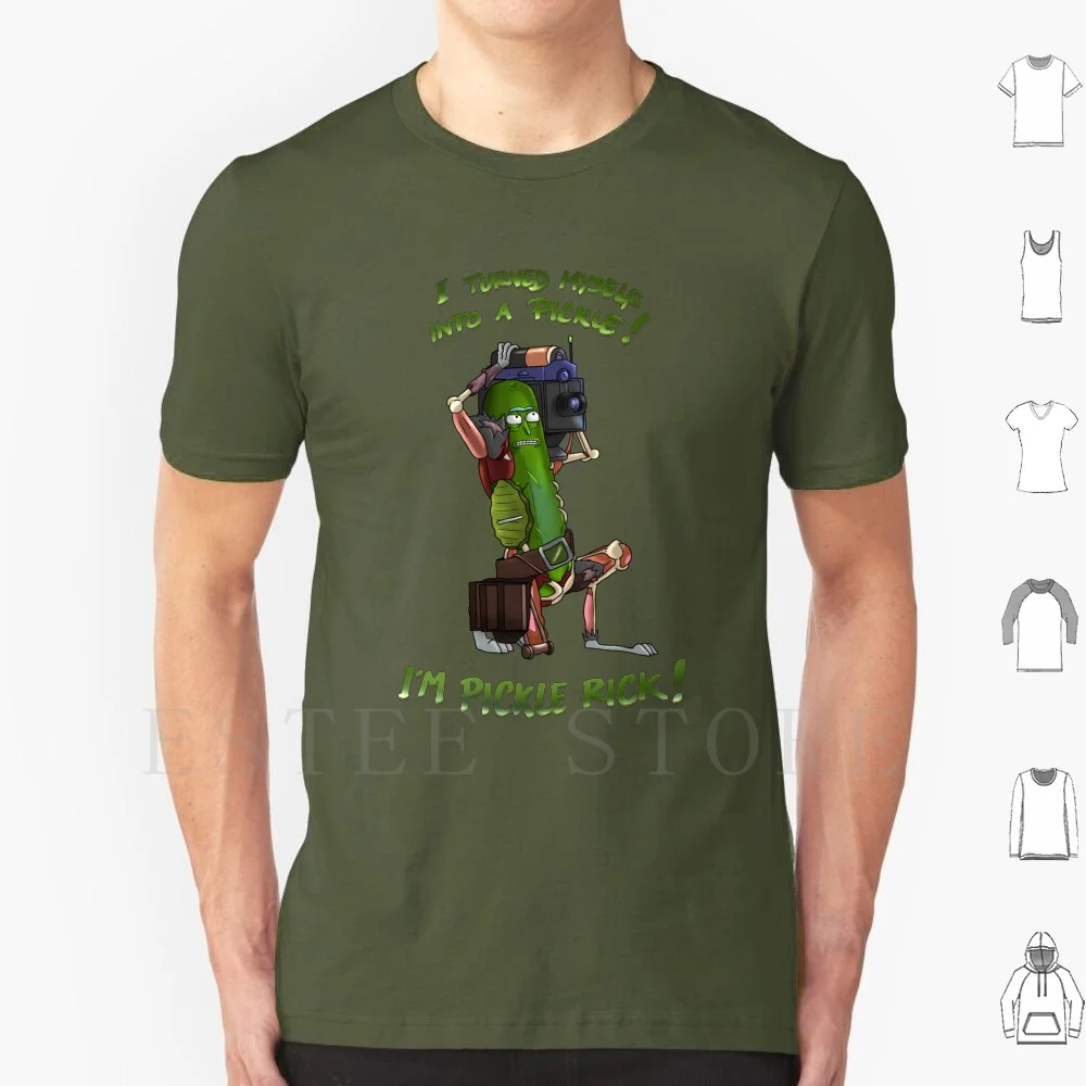 I'm A Pickle 2020 T Shirt Cotton Men DIY Print Make American Schwifty Again Schwifty Fan 2020 Pickle Rick Pickle Im A Pickle