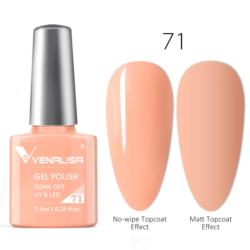 Venalisa Neon Nagel Gel Polish Super Prachtige Zomer Kleur Nagelmanicure 7.5 ml Semi Permanente Losweken UV LED Nagelgel vernis