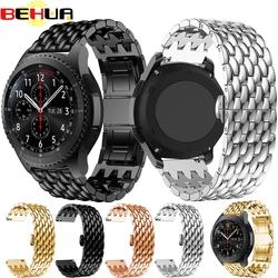 Bracelet de montre en cristal pour Samsung Galaxy, sangles Gear S3, bracelet de montre à la mode, remplacement de la broche, 22mm, 46mm, 2 pièces