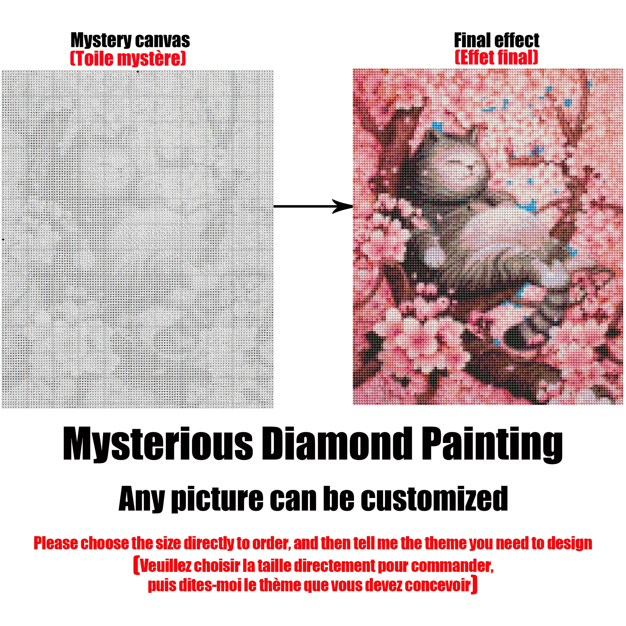 SNA  Different Styles Of Pictures DIY 5D Diamond Painting Mysterious Diamond Embroidery Painting Full Drill Home Decor Gift