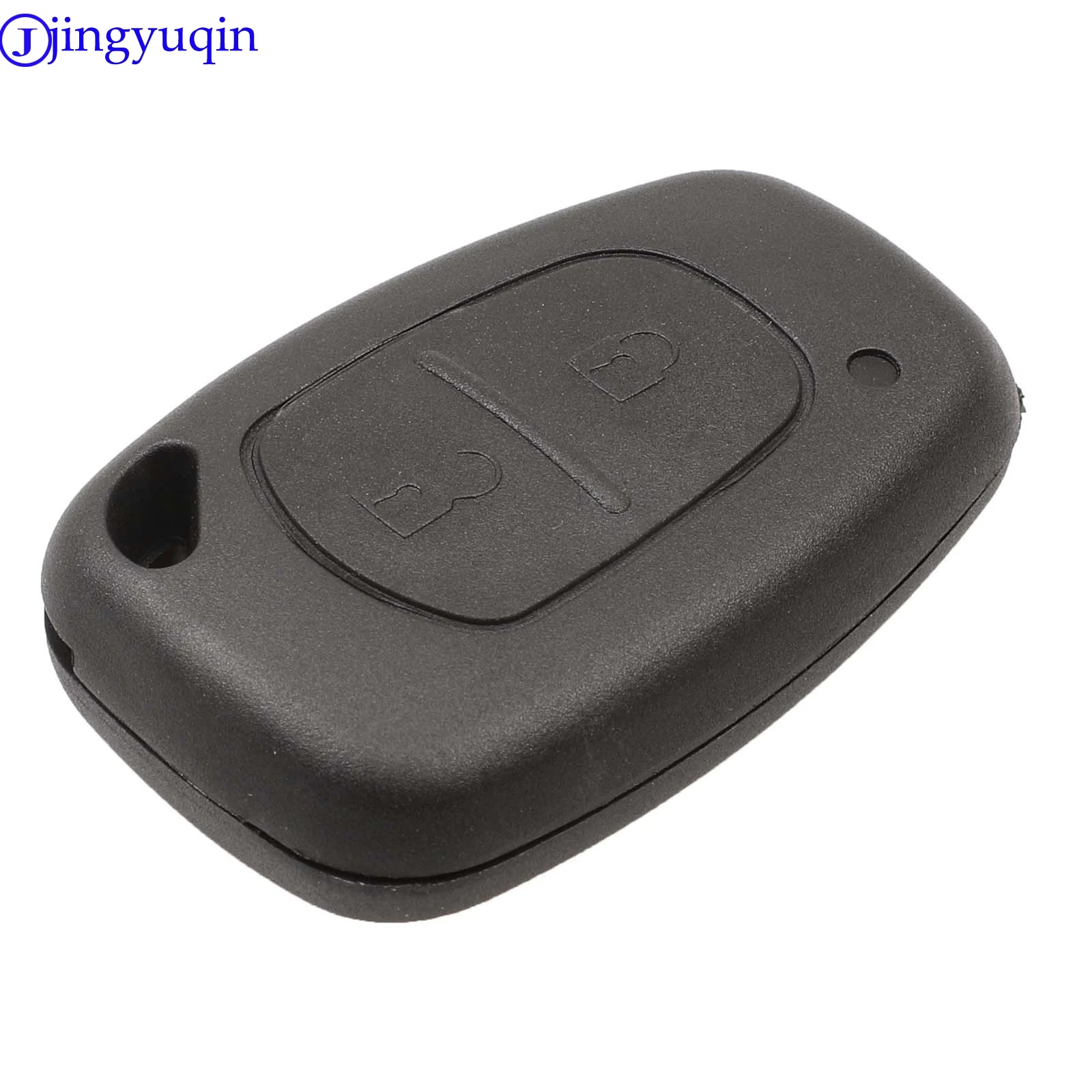 Jingyuqin-carcasa para llave de coche, carcasa para mando a distancia, 10ps, 2 botones, para Vauxhall/Opel Vivaro/ Renault Movano Trafic Renault Kangoo Blank