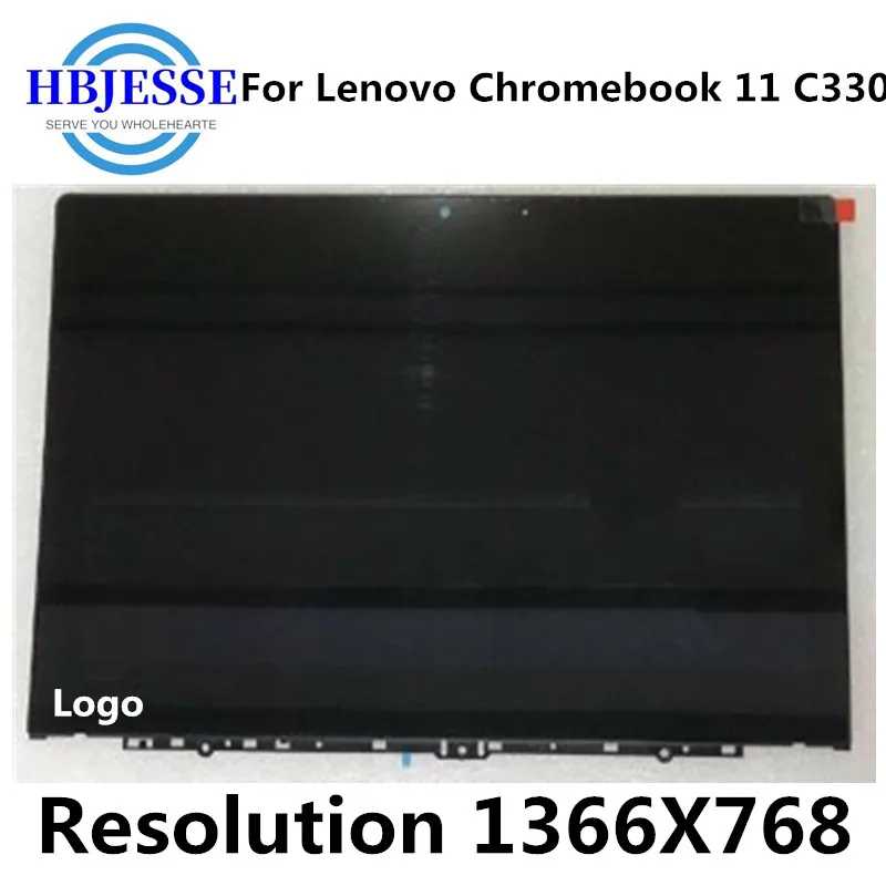 

Test well 11.6'' HD 1366x768 IPS LED LCD Display Touch Screen Panel Digitizer Assembly with Bezel for Lenovo Chromebook 11 C330