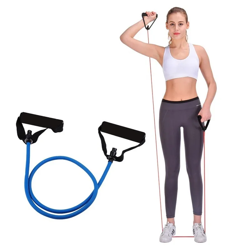 Elastic Resistance Bands Yoga Pull Rope Fitness Workout Sports Bands Yoga Rubber Tensile Pull Rope Expander Banda Elastic